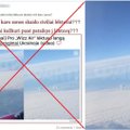 Ne, „Wizzair“ lėktuvas nebuvo užfiksuotas skrendantis virš Ukrainos