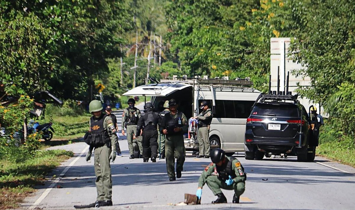 Tailande per numanomą sukilėlių ataką žuvo 15 žmonių