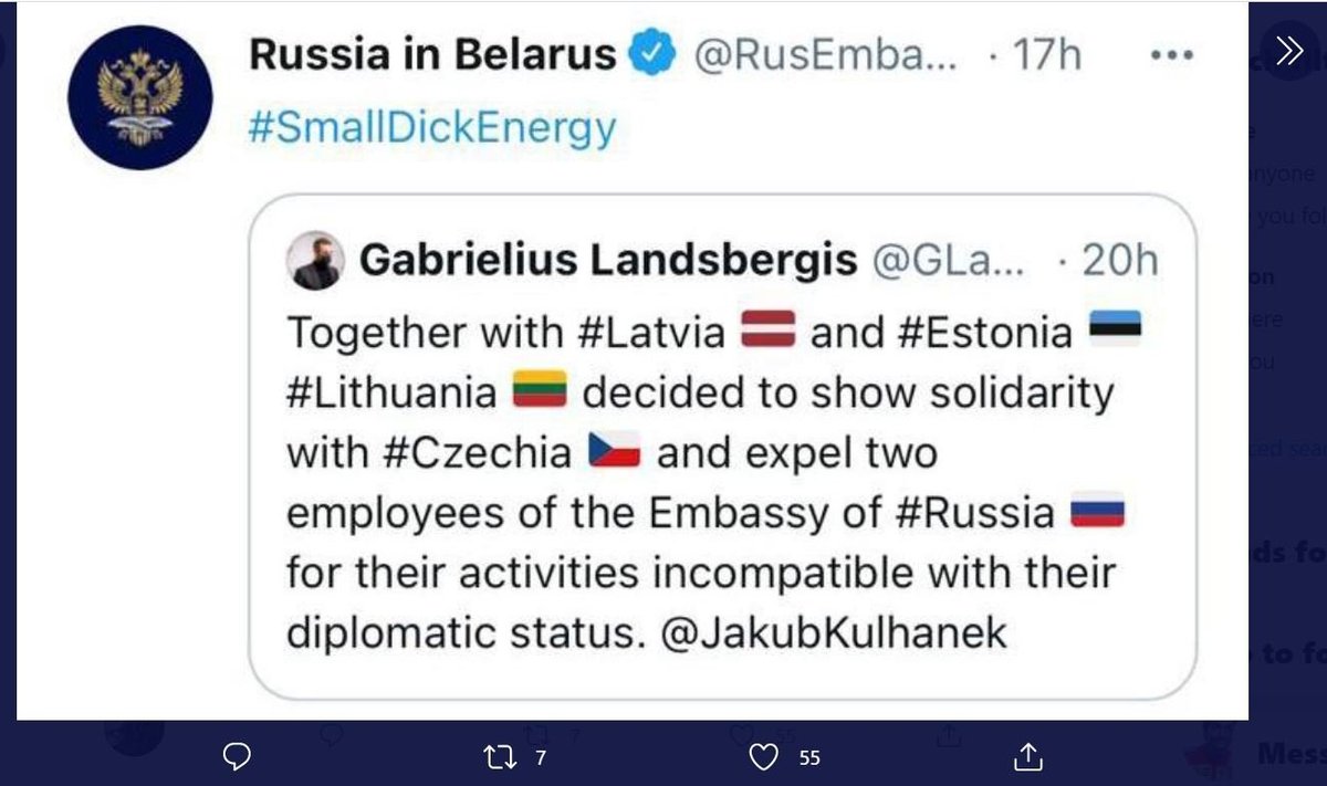 Rusijos ambasados Baltarusijoje komentaras