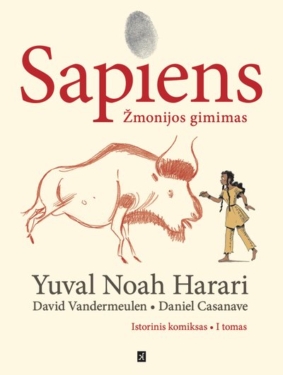"Sapiens" komiksų viršelis