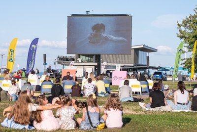 Filmo „Po saulės“ seansas Nidoje Nendrės Žilinskaitės nuotr