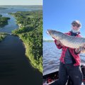 Švedijos ežerai sužavėjo lietuvius: metro ilgio laimikiai – ne riba