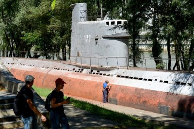 Sovietų povandeninis laivas Project 615 Krasnojarske