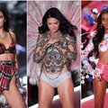 Karščiausias metų šou: „Victoria's Secret“ modeliai padiktavo apatinio trikotažo madas