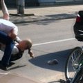 Linčo teismas kelyje: „BMW“ vairuotojas susimušė su dviratininku