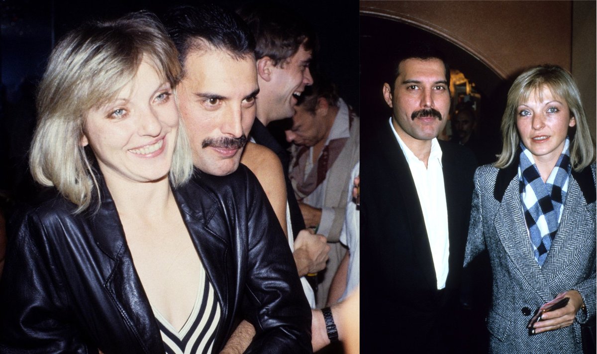 Freddie Mercury ir Mary Austin