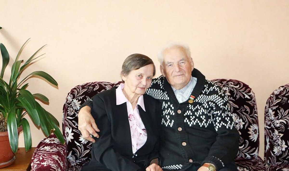 Jurgis Rimgaudas ir Regina Muznikai atšventė deimantinį santuokos jubiliejų (Akvilės Kupčinskaitės nuotr.)
