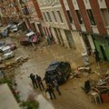 Šiaurės Ispanijoje potvyniai apgadino infrastruktūrą, žuvo vienas žmogus
