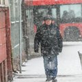 Žiema Kaune: sniegas gyventojų neišgąsdino