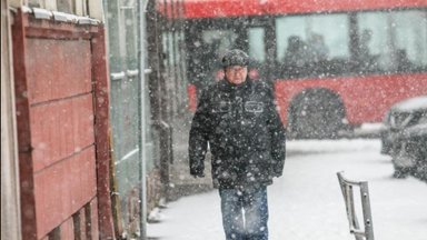Žiema Kaune: sniegas gyventojų neišgąsdino