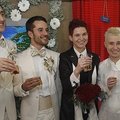 Skrydžio į Niujorką metu susituokė gėjų ir lesbiečių poros