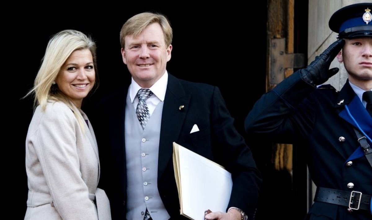Willemas Alexanderis su žmona Maxima