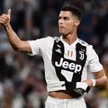 Skandale klimpstantis Ronaldo įvarčiu įtvirtino „Juventus“ pergalę
