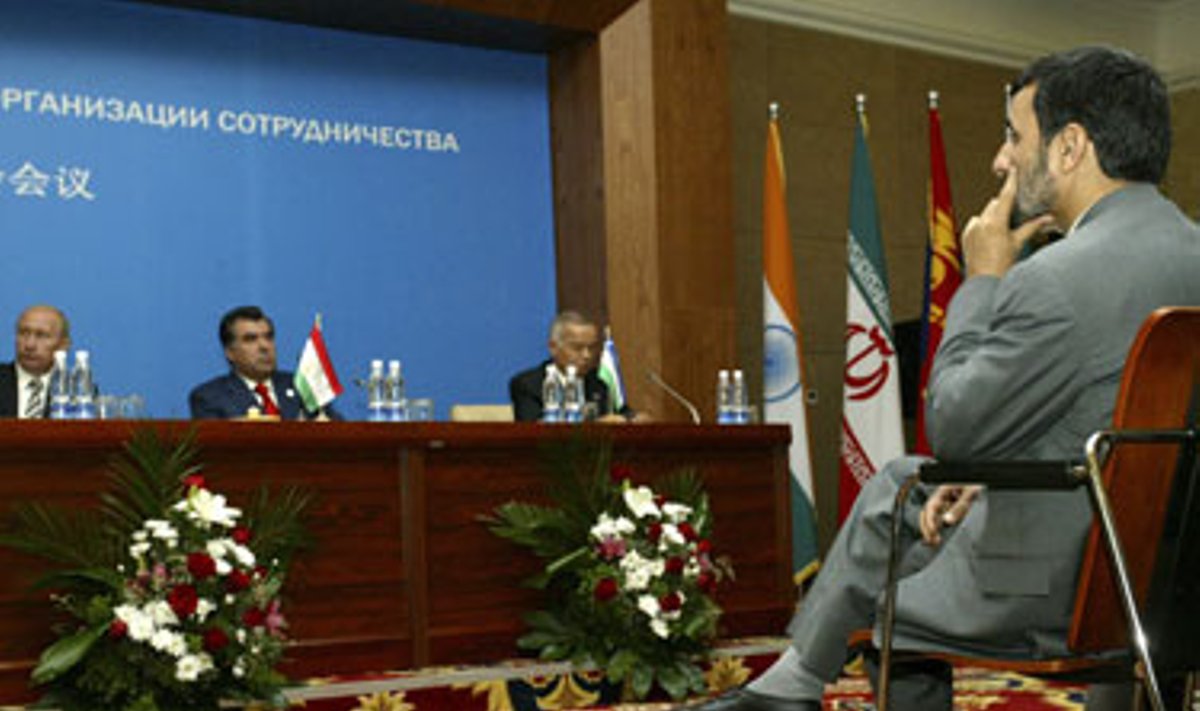 Irano prezidentas - ŠBO susitikime