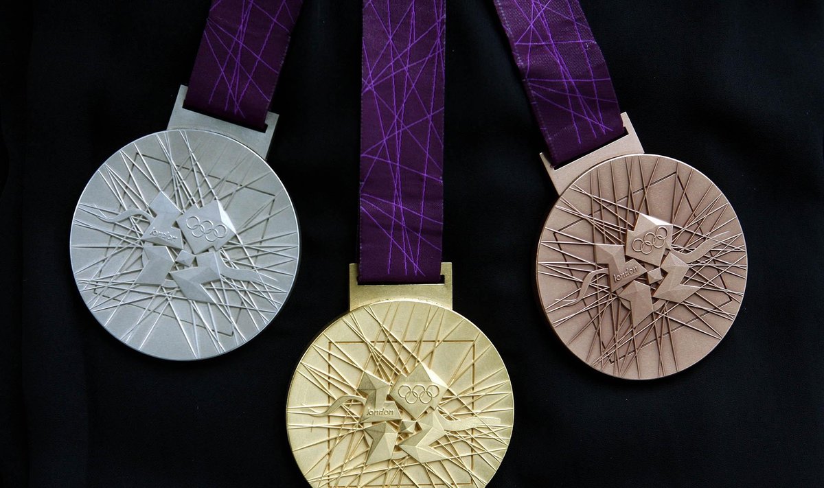 2012 metų Londono vasaros olimpinių žaidynių medaliai
