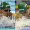 R. Meilutytė ir G. Titenis pateko į tarptautinių plaukimo varžybų Italijoje pagrindinius finalus