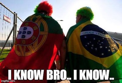 Po brazilų pralaimėjimo internete pasirodė pašaipūs memai