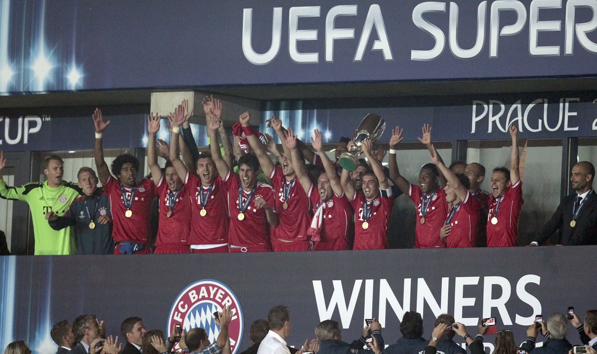 „Bayern“ iškovojo UEFA Supertaurę