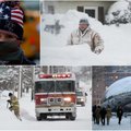 Arkties vėjai į Kanadą ir JAV neša rekordinius šalčius ir kelia chaosą