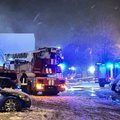 Pranešta apie didelį gaisrą Vilniuje – degė sandėlis su „Bolt“ paspirtukais