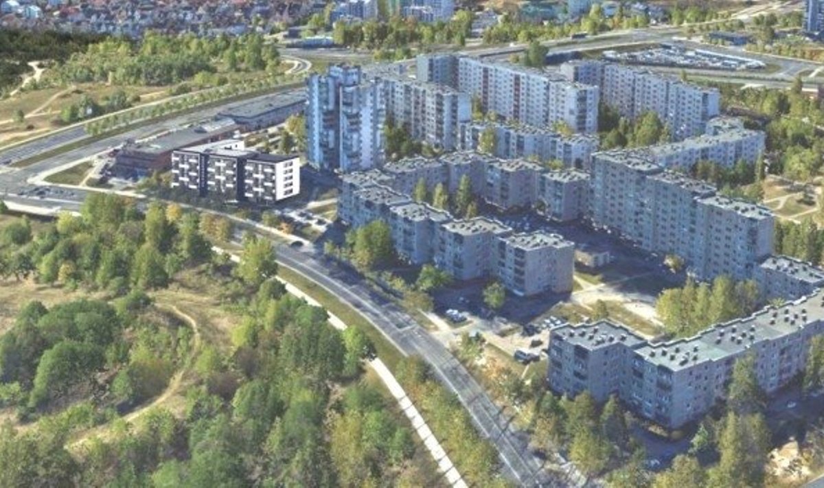 Daugiabutis Gelvonų gatvėje