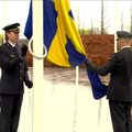 NATO pažymėjo Švedijos įstojimą į aljansą vėliavos pakėlimo ceremonija