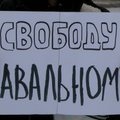 Белорусская оппозиция поддержала Навального. Акция у посольства РФ в Вильнюсе