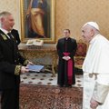 Popiežius su naujuoju Rusijos ambasadoriumi „kalbėjosi apie taiką Ukrainoje“