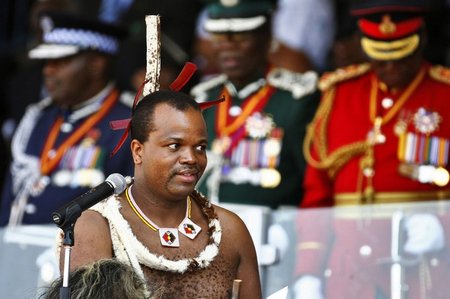 Svazilando karalius Mswati III