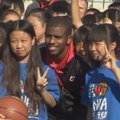 Majamio „Heat“ ir Los Andželo „Clippers“ ruošiasi priešsezoninėms rungtynėms Kinijoje