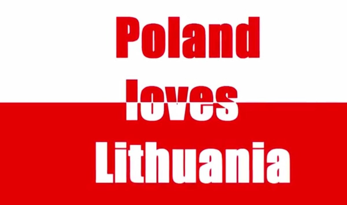 Poland loves Lithuania