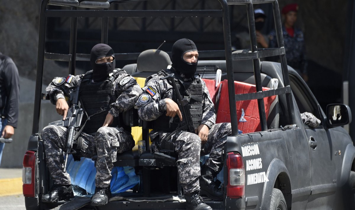 Venesuelos saugumo pajėgos atvyko malšinti sukilimo kalėjime