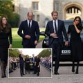 Karališkųjų laidotuvių aprangos etiketas: ką vilkės šeimos nariai ir koks smūgis buvo suduotas princui Harry