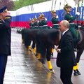 Vladimiras Putinas Kremliuje buvo prisaikdintas penktajai prezidento kadencijai