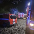 Vilniuje ugnis suniokojo namą, policija įtaria padegimą