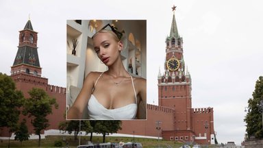 Rusija paskelbė modelio iš Ukrainos, apnuoginusio krūtis Raudonojoje aikštėje, tarptautinę paiešką