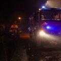 Didelis gaisras Panevėžio rajone: sąvartyne užsiliepsnojo atliekos