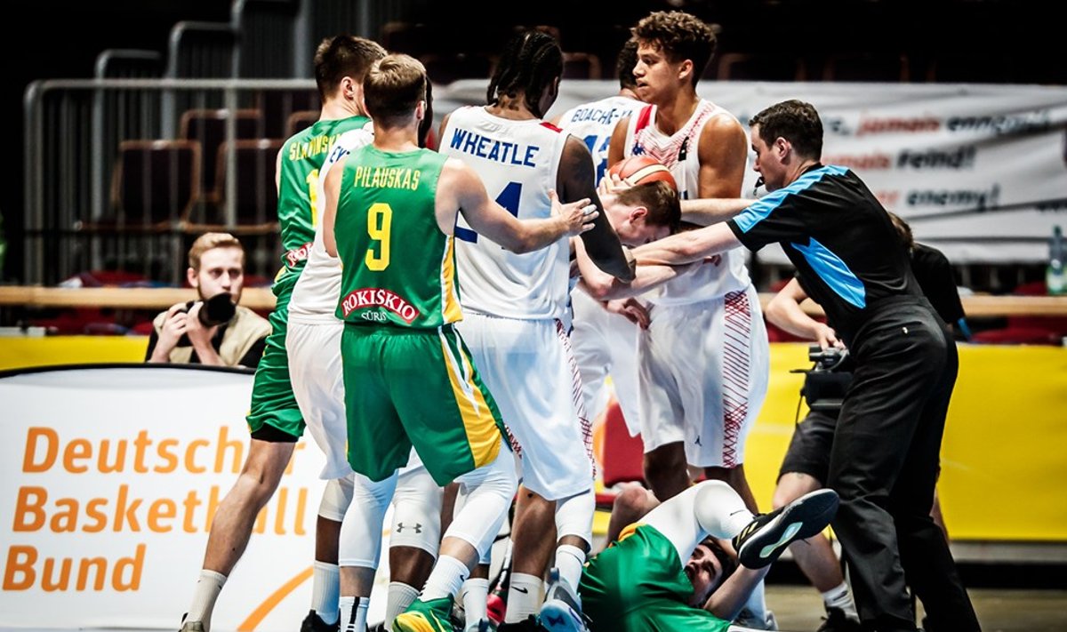 Europos jaunimo čempionatas: Lietuva - Didžioji Britanija