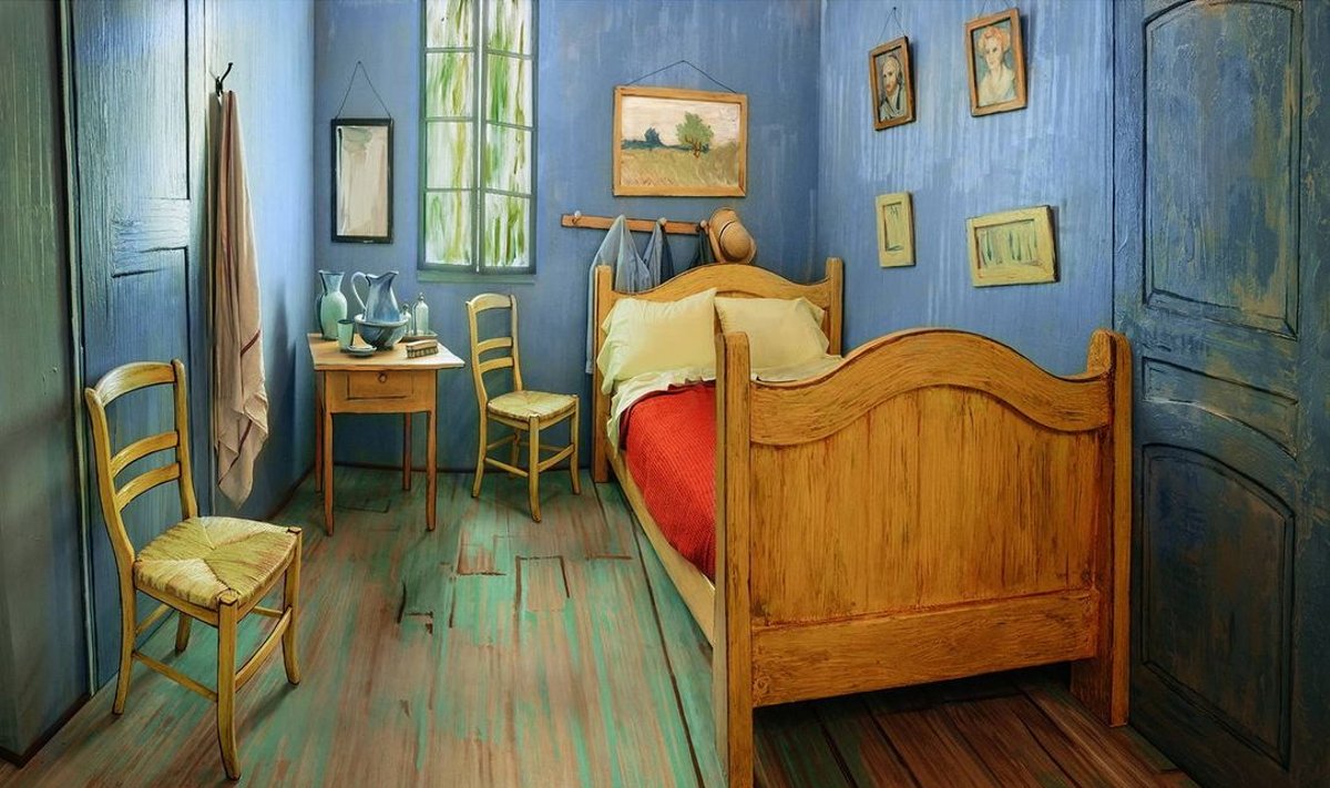 V. van Gogho paveikslo įkvėptas kambarys