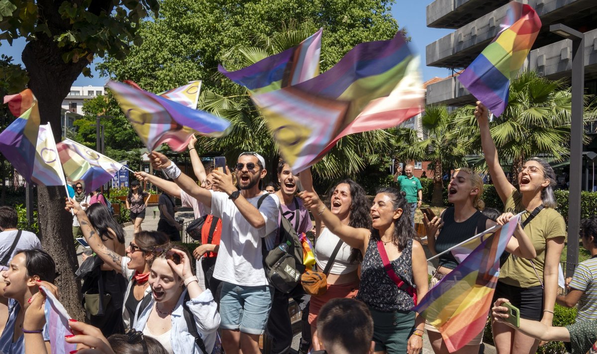 Pride paradas Stambule 