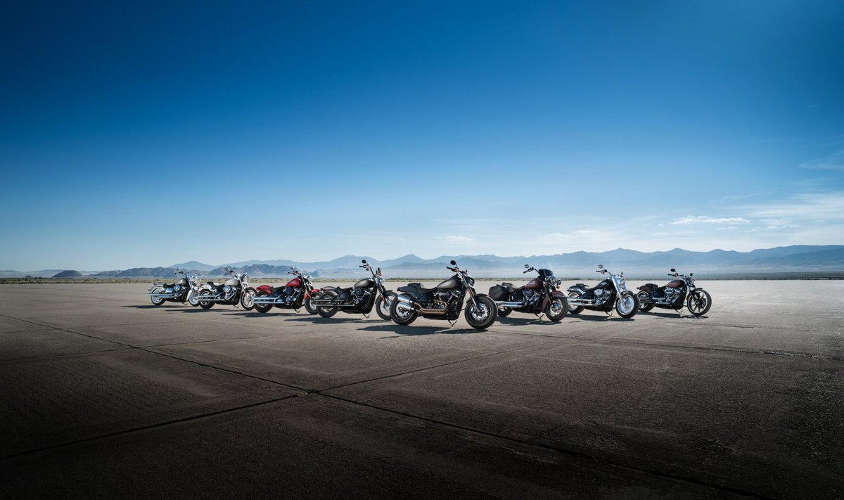 "Harley-Davidson Softail" motociklų gama