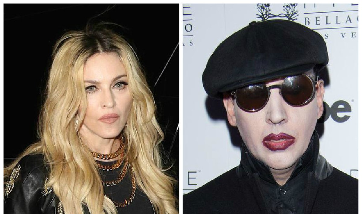 Madonna ir M. Mansonas