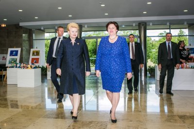 Dalia Grybauskaitė ir Loreta Graužinienė