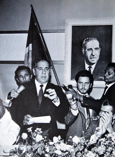 Brazilijos kariuomenės generolas ir diktatorius Arturas da Costa e Silva