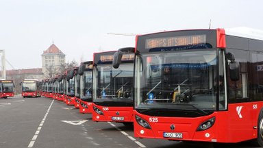 Kauniečiai išbandė naujus autobusus: žada, kad tai tik pradžia atnaujinant miesto viešąjį transportą