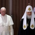 Rusijos patriarchas nedalyvaus renginyje, kur turėjo susitikti su popiežiumi
