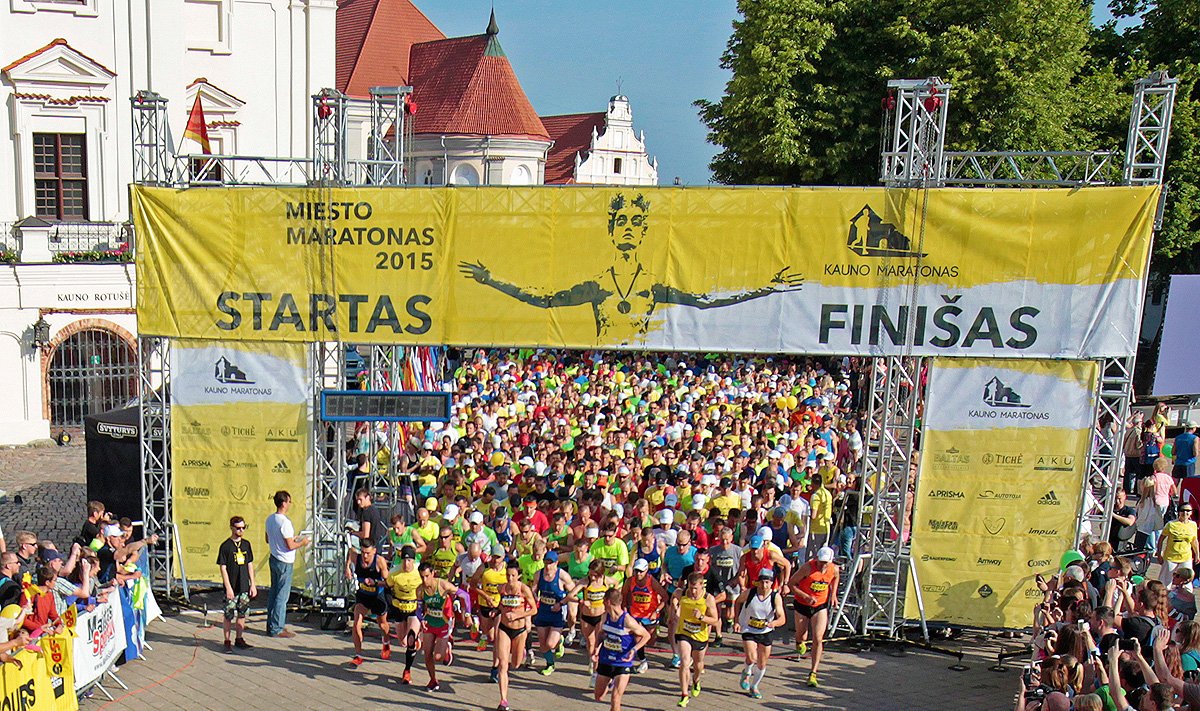 "Kauno maratonas 2015"
