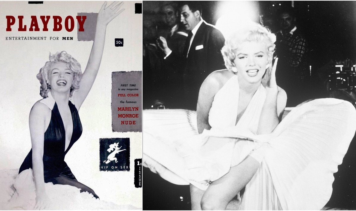 Marilyn Monroe, pirmasis "Playboy" viršelis