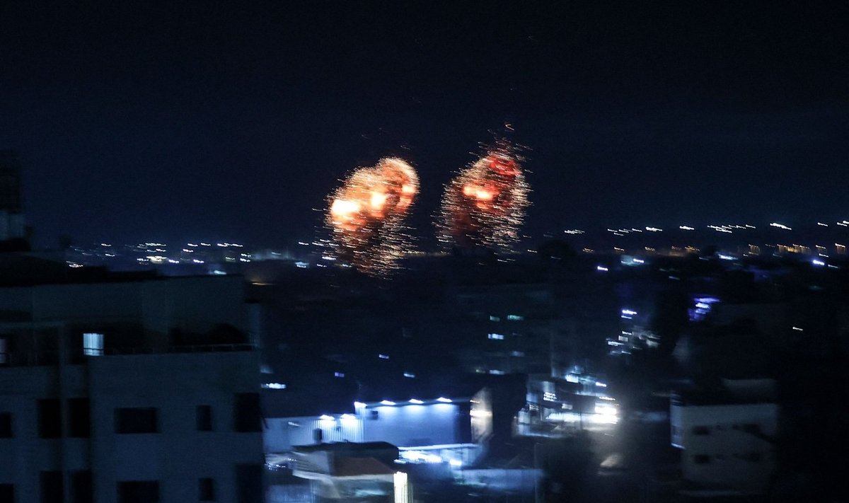 Izraelis smogė taikiniams Gazos Ruože