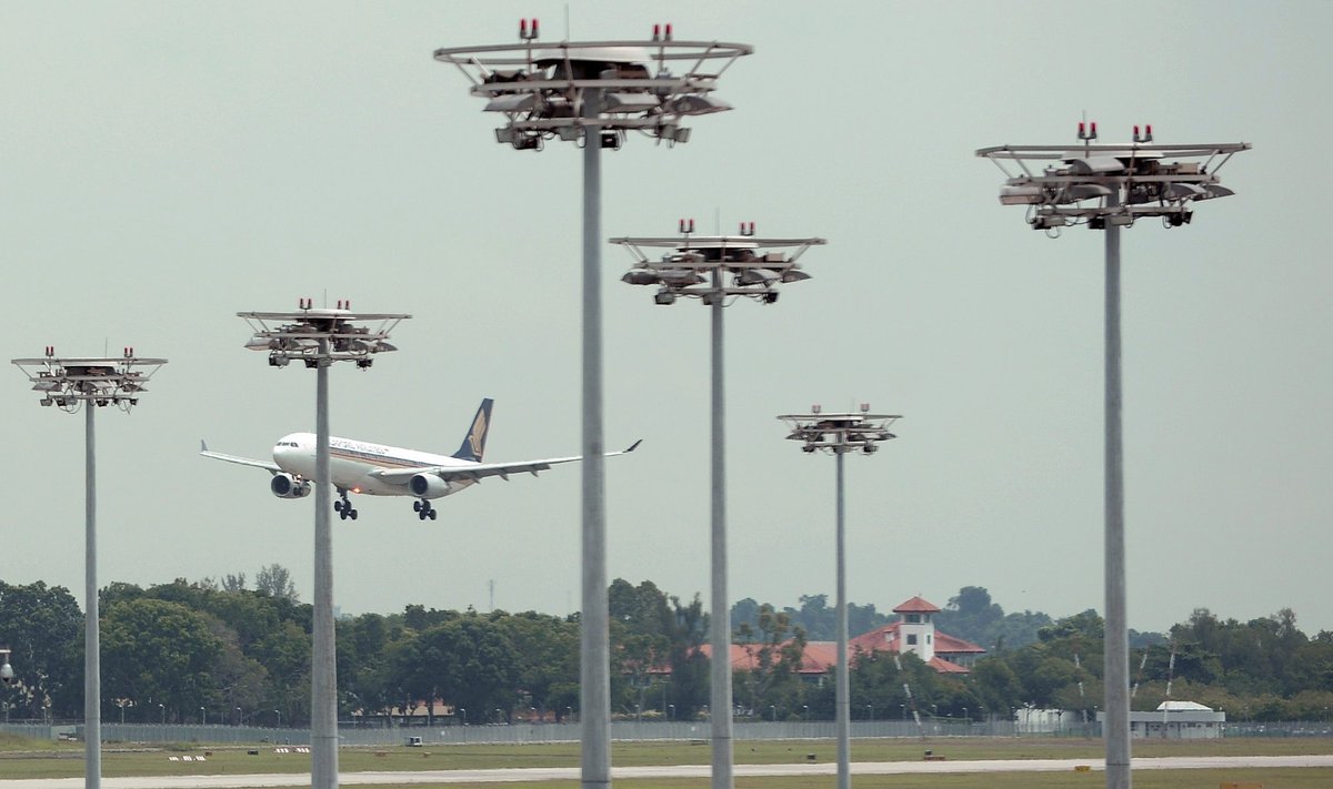 Geriausias pasaulio oro uostas Singapūre